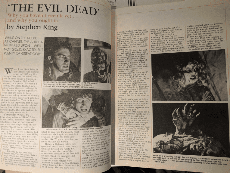 The Evil Dead' Movie Facts