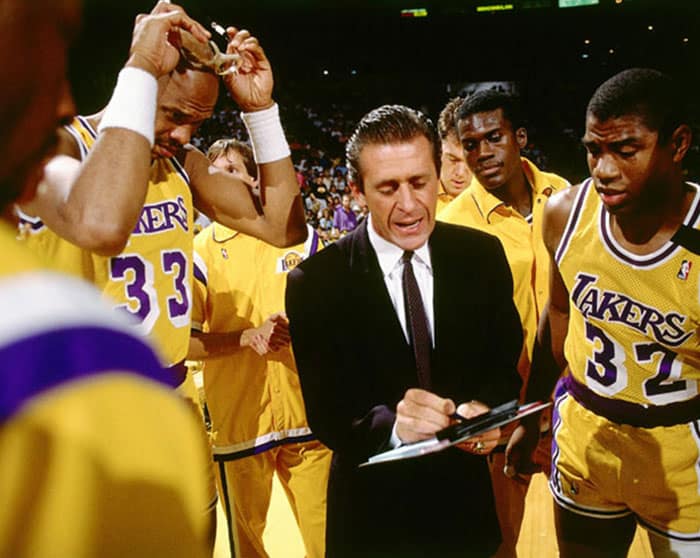 Pat Riley, LA Lakers coach