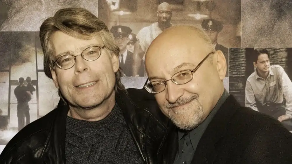 The Shawshank Redemption author and director, Stephen King and Frank Darabont