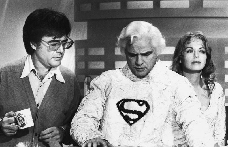 Richard Donner and Marlon Brando