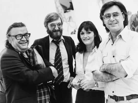 Mario Puzo, Margot Kidder and Richard Donner