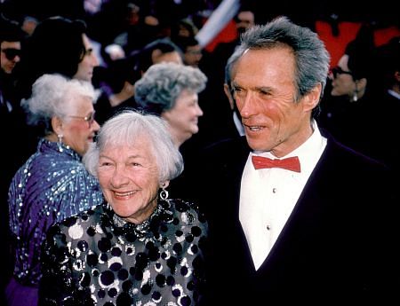 Eastwood and his mother, Ruth Wood