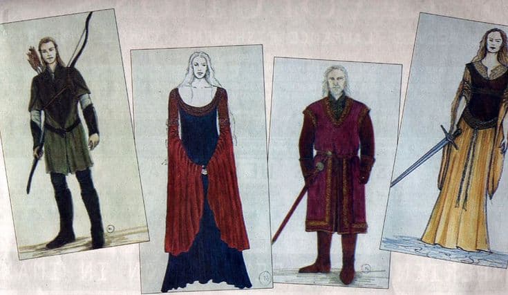 Ngila Dickson costume design