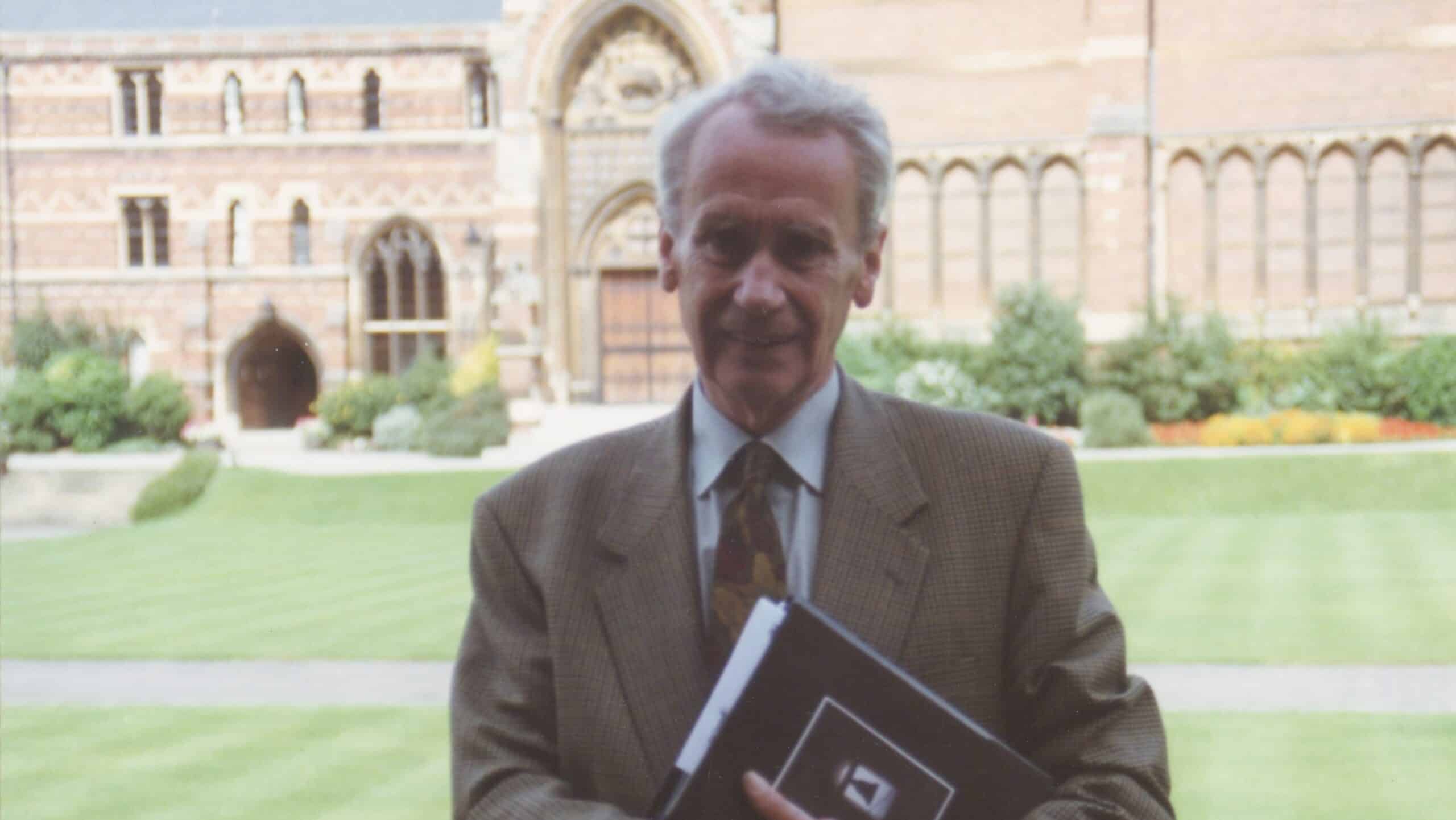 Christopher Tolkien, son of J. R. R. Tolkien