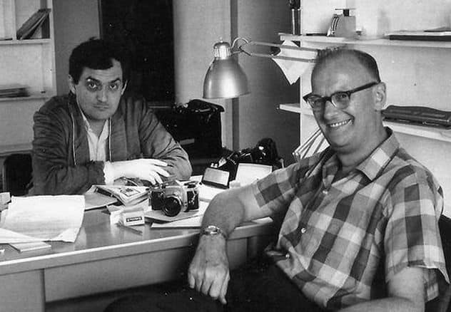 Stanley Kubrick and Arhur C. Clarke