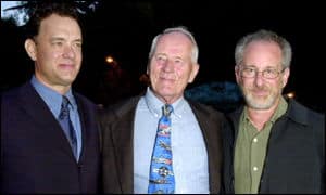 Tom Hanks, Stephen Ambrose and Steven Spielberg