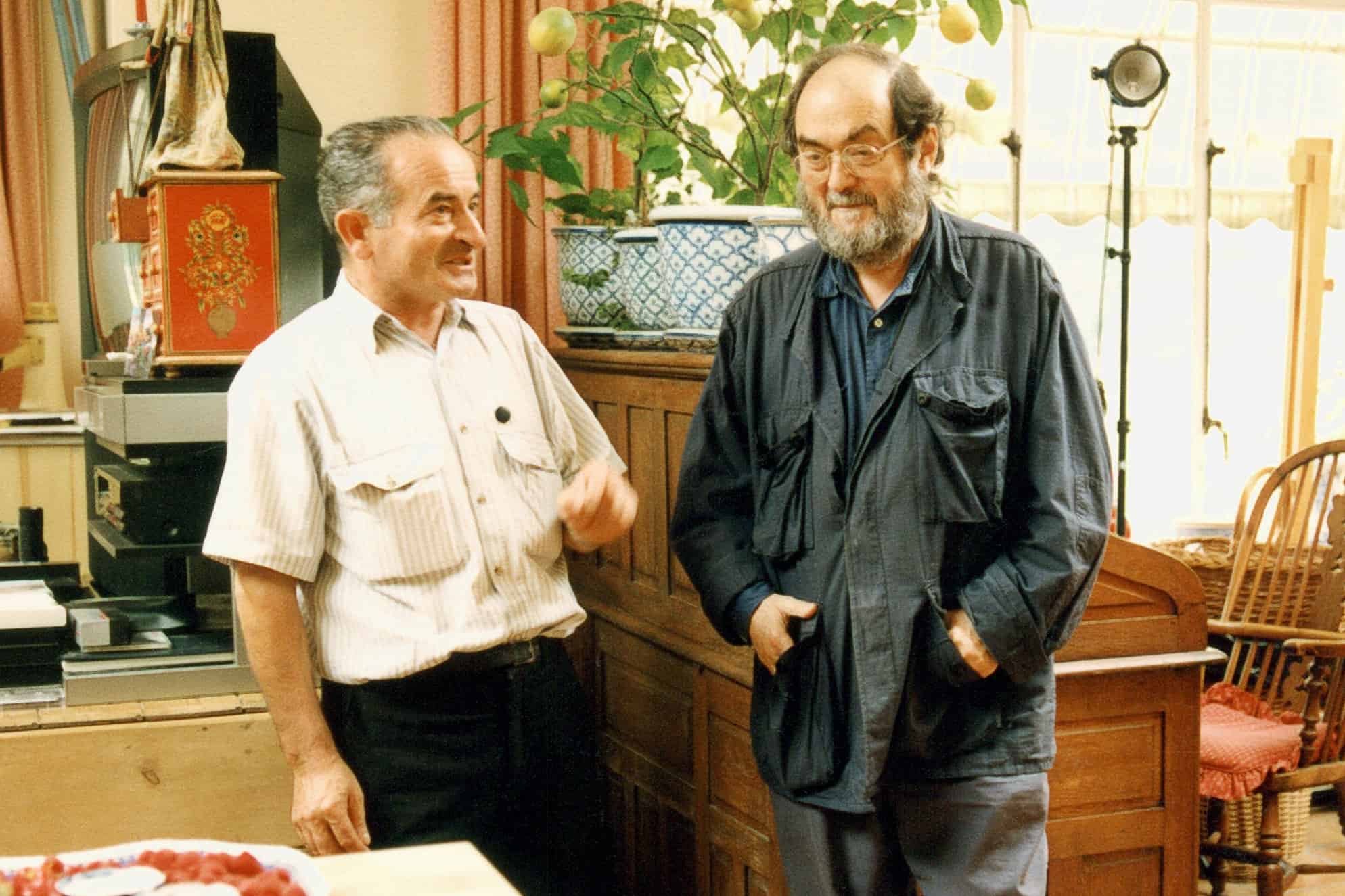 Emilio D'Alessandro and Stanley Kubrick