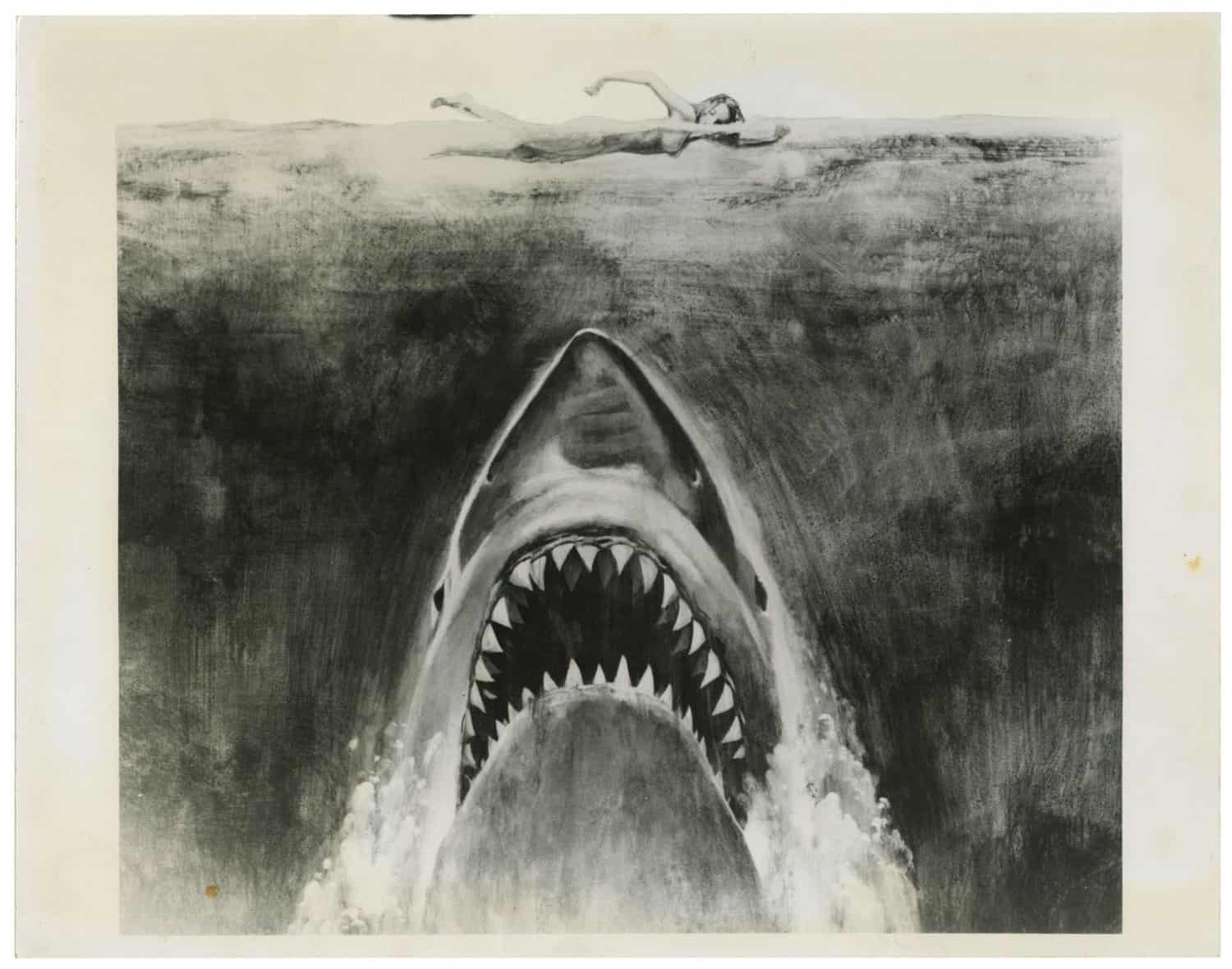 Roger Kastel's Jaws sketch