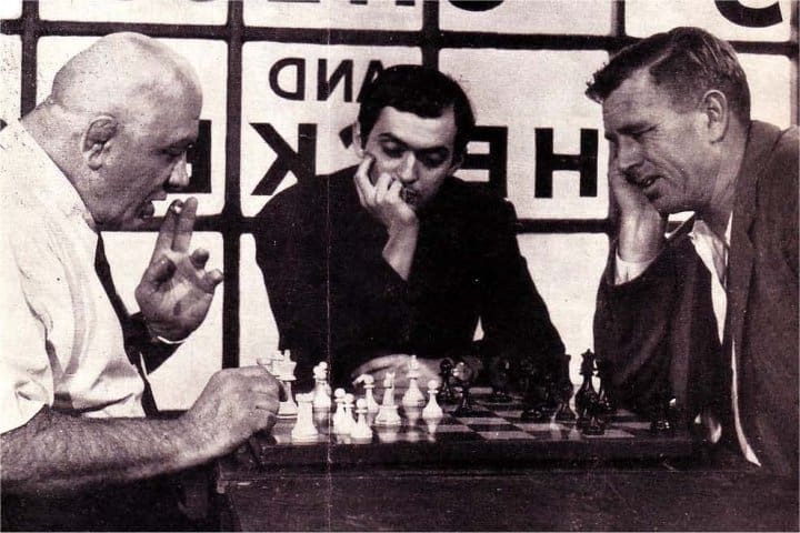 Kubrick playing chess