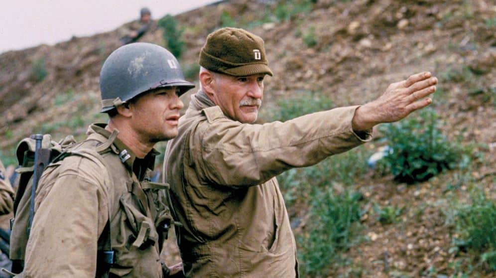 Dale Dye and Tom Hanks - Saving Private Ryan