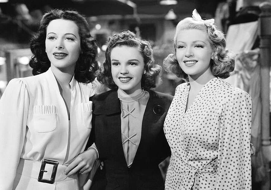 Hedy Lamarr, Judy Garland and Lana Turner