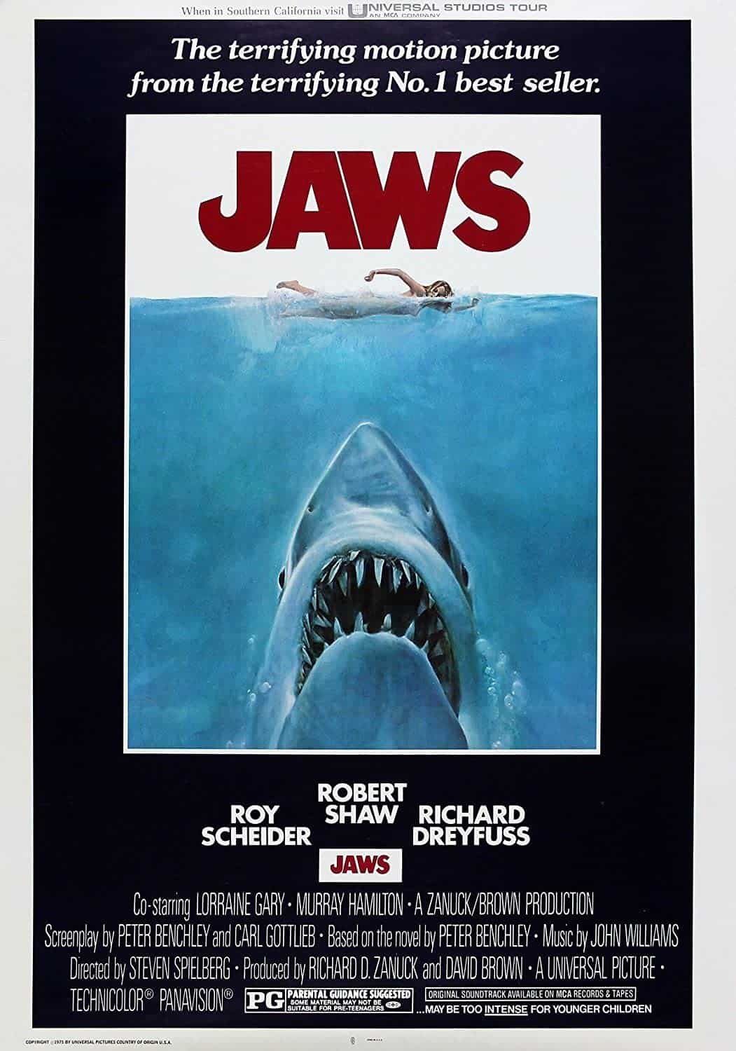 Jaws movie poster