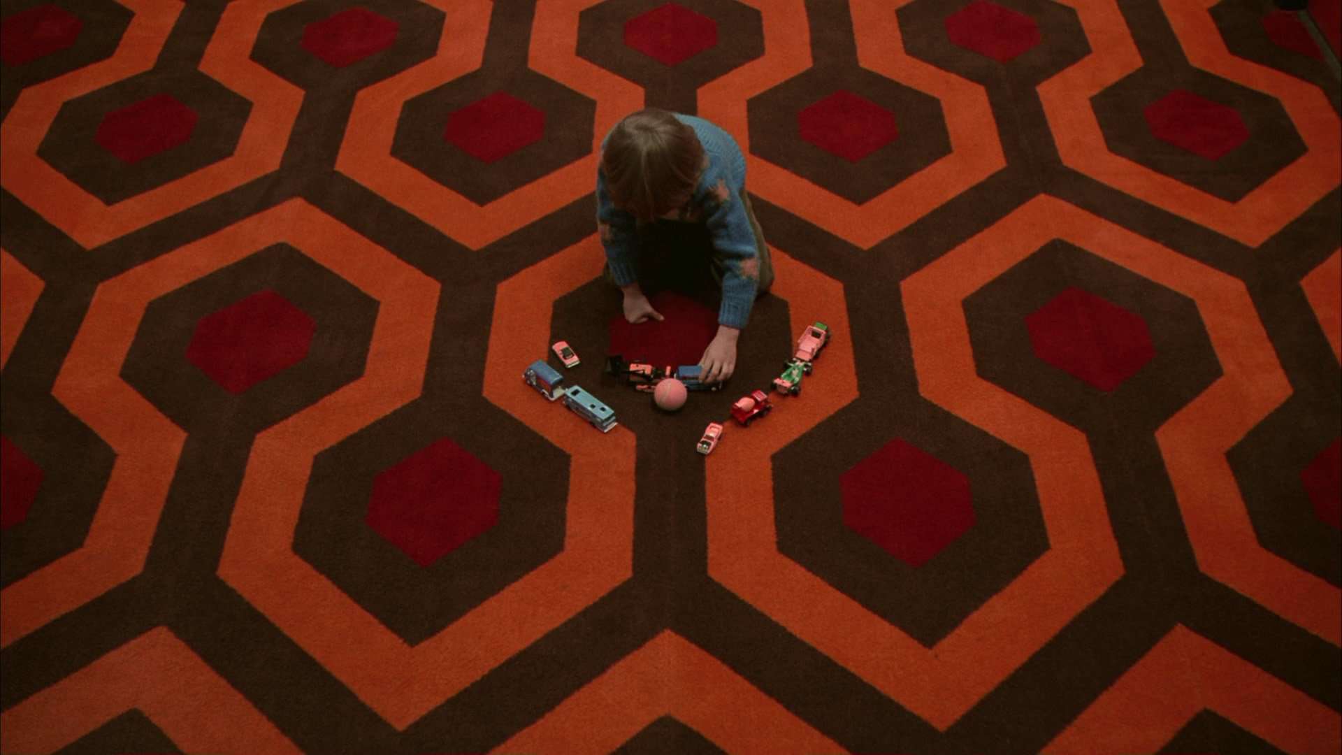 The Shining carpet pattern