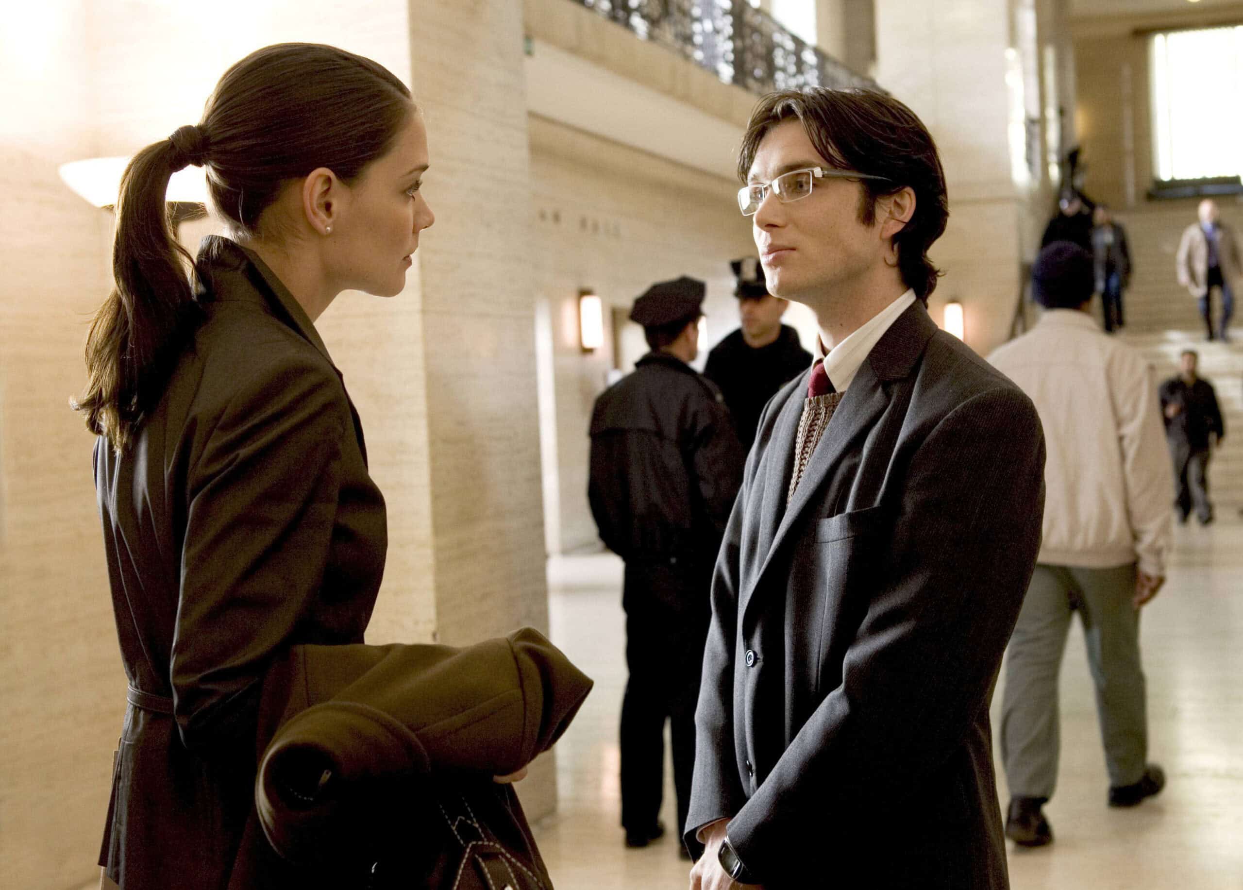 Cillian Murphy and Katie Holmes