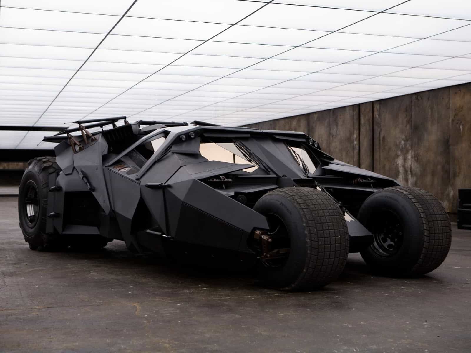 The Tumbler on Batman Begins